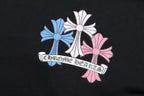 Chrome Hearts Multi Color Cross Cemetery Zip Up Hoodie 5010
