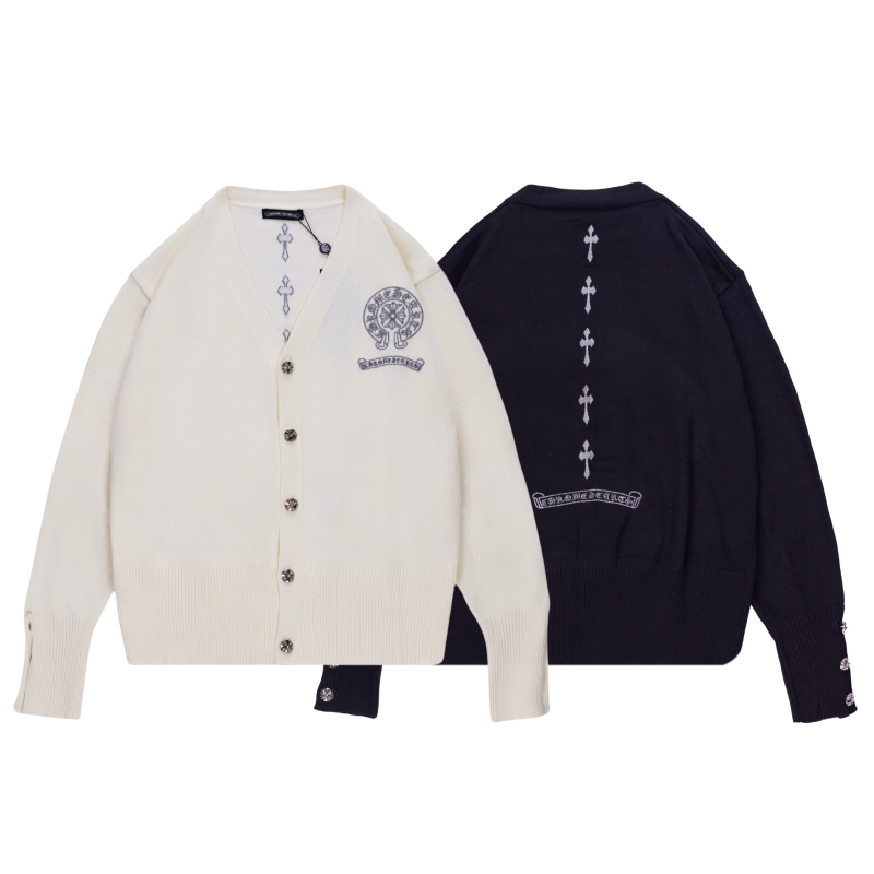 Chrome Hearts New Cardigan Sweater Jacket
