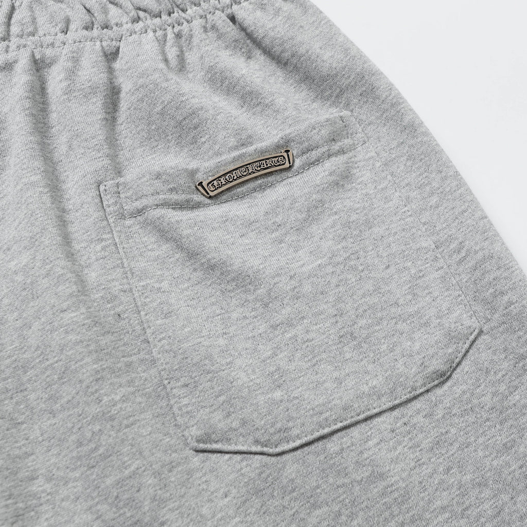 Chrome Hearts Cemetery Leather Cross Patch Paper Jam Shorts