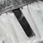 Chrome Hearts Cemetery Leather Cross Patch Paper Jam Shorts