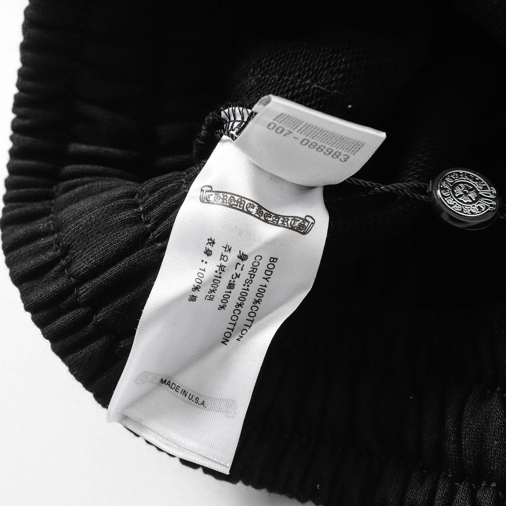 Chrome Hearts Cemetery Leather Cross Patch Paper Jam Shorts