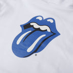 Chrome Hearts Rolling Stones Script Blue Logo Hoodie 9817