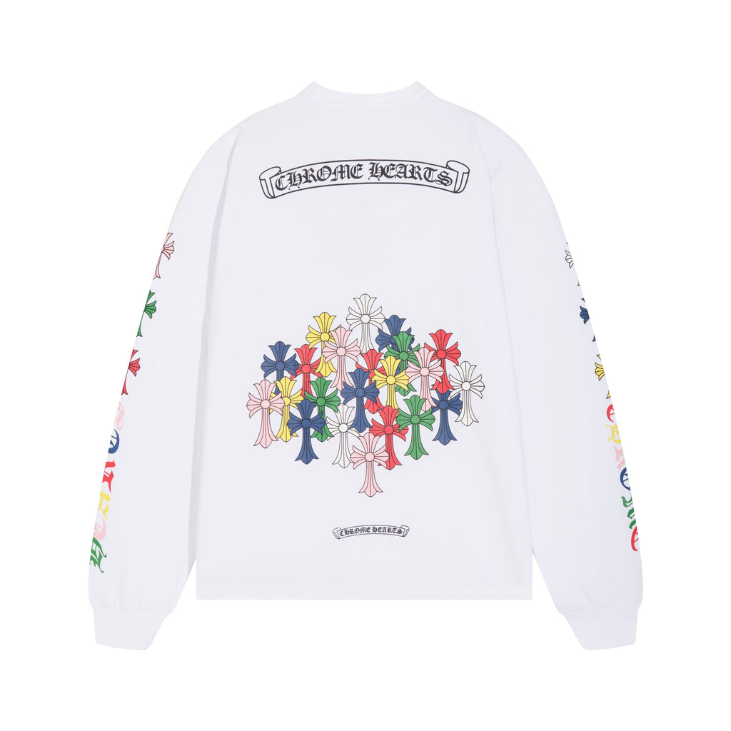 Chrome Hearts Multi Color Cross SWEATSHIRTS 8015