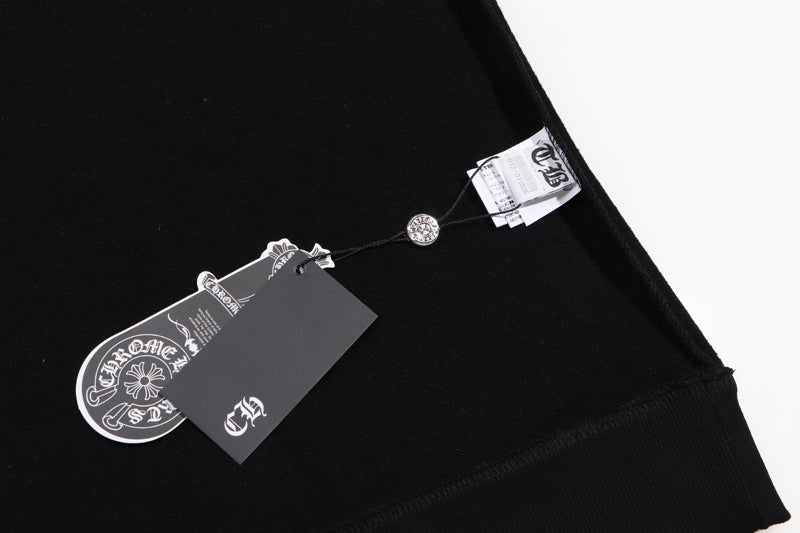 Chrome Hearts  Purple Horseshoe Logo Hoodie 7026