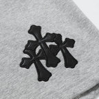 Chrome Hearts Cemetery Leather Cross Patch Paper Jam Shorts