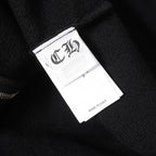 Chrome Hearts Deadly Doll Pink Cross Scroll Zip Up Hoodie 9821