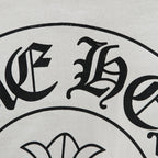 Chrome Hearts Classic Horseshoe Logo Short Sleeve T-shirt 6013