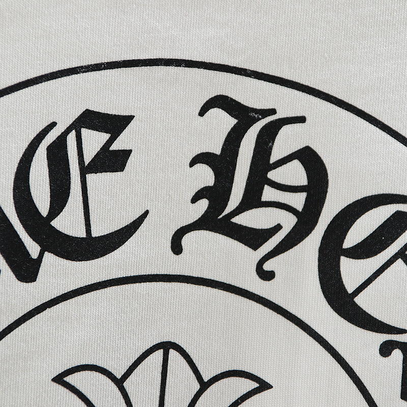 Chrome Hearts Classic Horseshoe Logo Short Sleeve T-shirt 6013