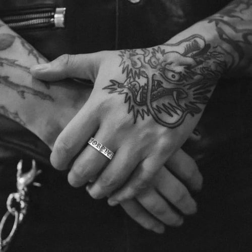 Chrome Hearts 6MM CHROME HEARTS FOREVER RING – SPACER 5