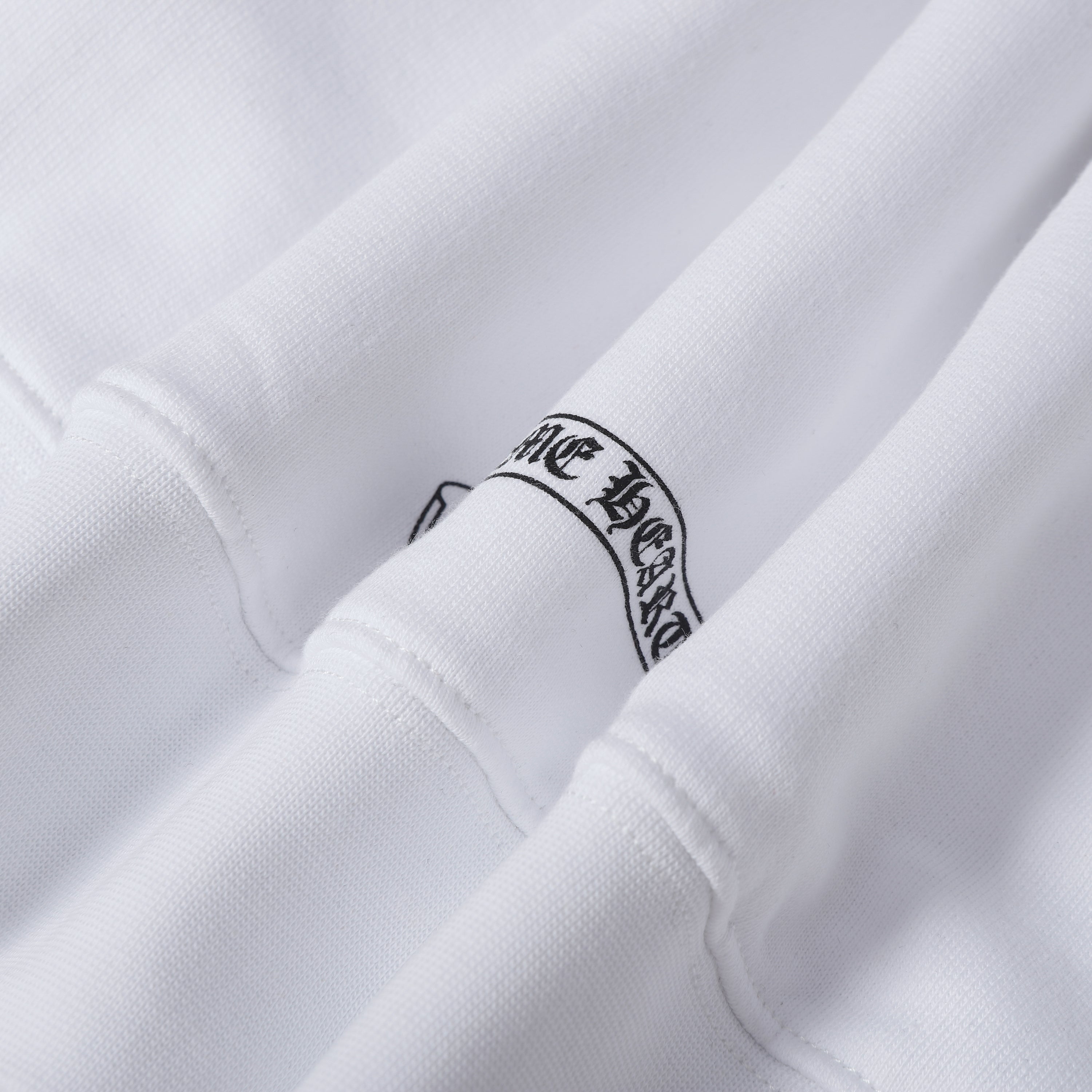 Chrome Hearts Rolling Stones Script Blue Logo Hoodie 9817