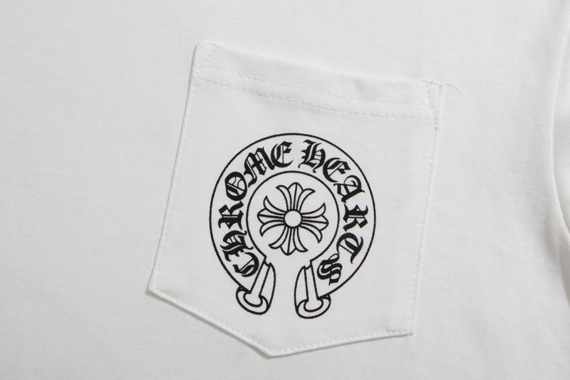 Chrome Hearts Multi Color Horse Shoe L/S T-shirt 8009