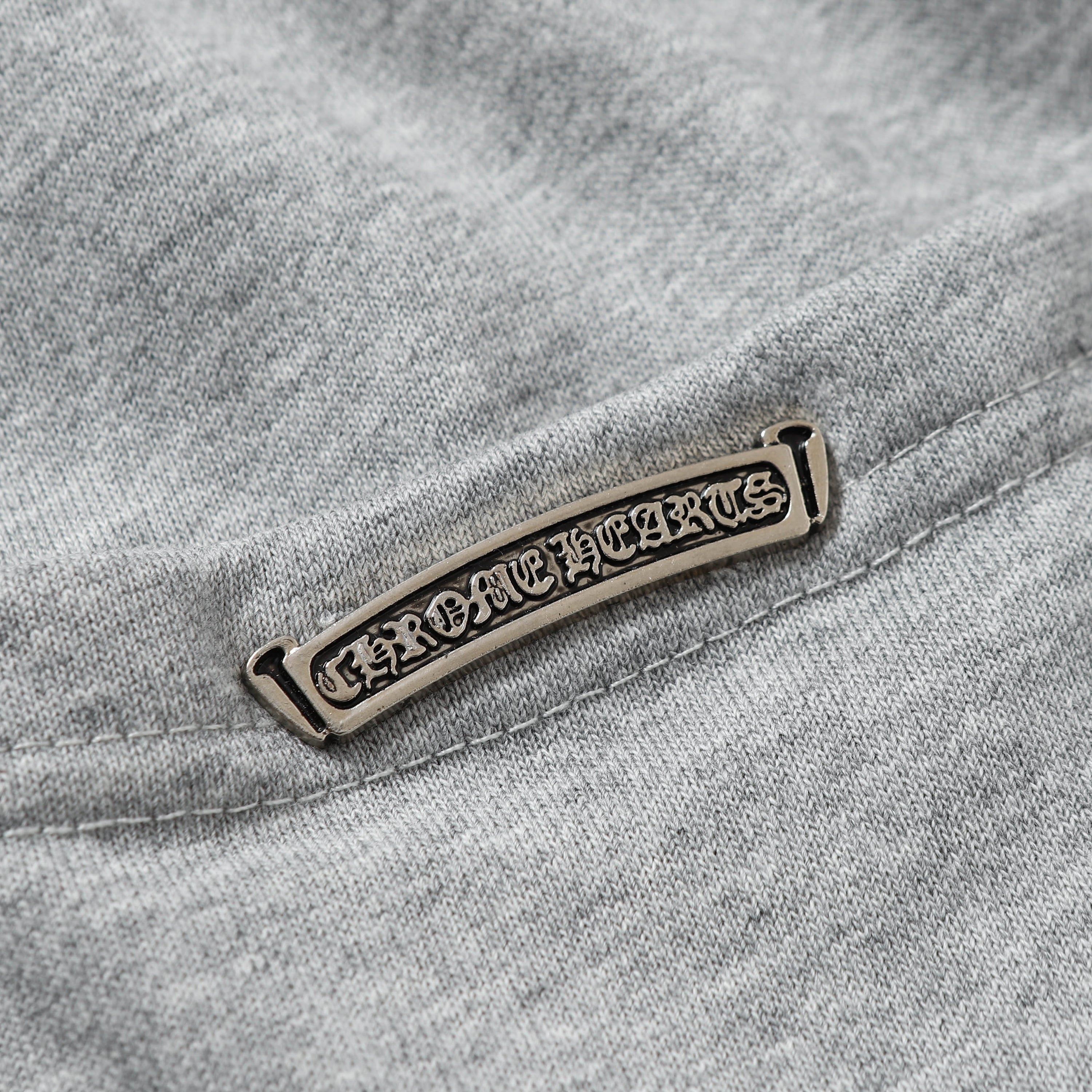 Chrome Hearts Cemetery Leather Cross Patch Paper Jam Shorts