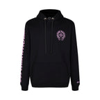 Chrome Hearts  Purple Horseshoe Logo Hoodie 7026
